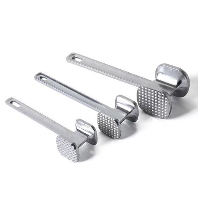 China High quality viable aluminum alloy double sided tenderizer for meat, natural manual meat tenderizer for sale