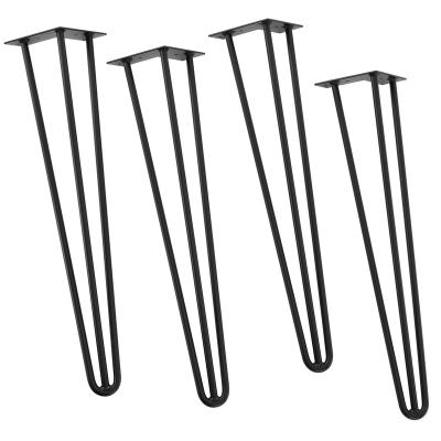 China Hairpin Legs Free Sample High Quality Top Selling Customized Different Size Metal Hairpin Legs for sale