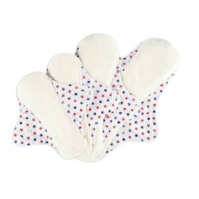 China Happy Pad Reusable Sanitary Women Sanitary Napkin Groove Printed Menstrual Pad for sale