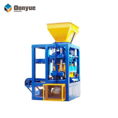 China High efficiency low cost factory price small business QT4-24 manual brick making machine home factory for sale china manufacturer dongyue for sale