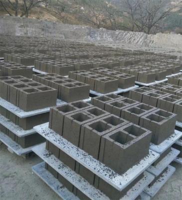 China Hollow Wall Stones Block Machine Price Construction Hollow Paving Machine Building Material Stores QT4-24 Production for sale