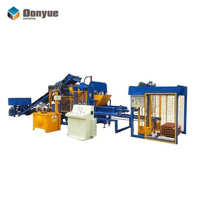 China High efficiency low cost brick making machine concrete block molding machine QT4-15 full automatic block making machine for sale for sale