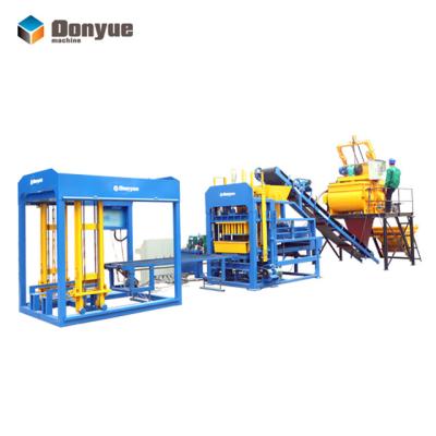 China High efficiency low cost vibration block maker machinery fully automatic hydraulic brick making machine with low price for sale