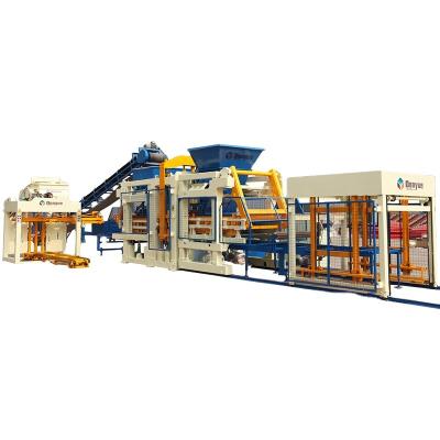 China Automatic Hotels Fly Ash Brick Making / Compressed Earth Block Machine / Cement Interlock Brick Machine for sale