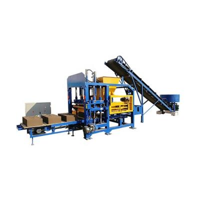 China Hotels 6 Inch Hollow Block Making Machine QT4-15 Brick Making Machine Automatic Cement for sale