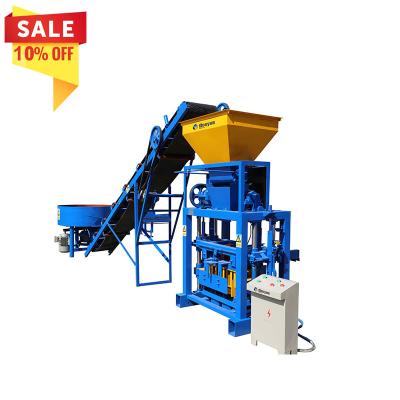 China Building Material Stores Low Cost Low Invest Commercial Brick Machine Vibration Forming Concrete Curb Color Paving Brick Making Machine High Profit for sale