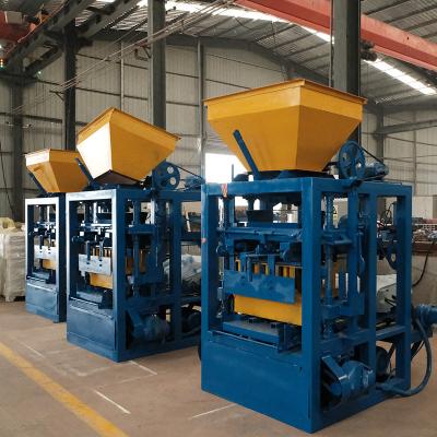 China Factory cement brick making machine cost qt4-24/ concrete block machine brick making for sale