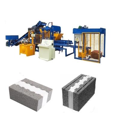 China DONYUE QT4-15 ENV Hotels Polystyrene Concrete Block Machine Thermal Brick Machine for sale