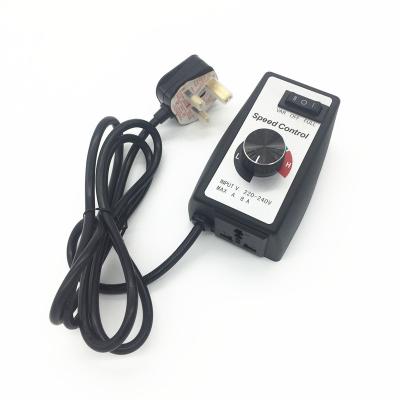 China Easy Installation UK Home 220V Single Phase AC Control Propeller Speed ​​Motor Speed ​​Controller for sale