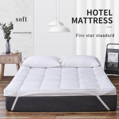 China Wholesale Cheap Viable Comfy Mattress Fabric Microfiber Filling Mattress Toppers Microfiber Filling Mattress Topper Bed Cushion for sale