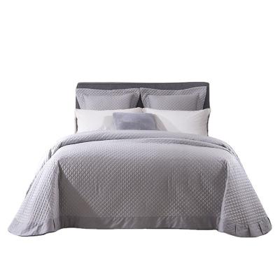 China Wholesale 100% Polyester Home Hotel Bedding Single Comforter Bedspread Bedspread for sale