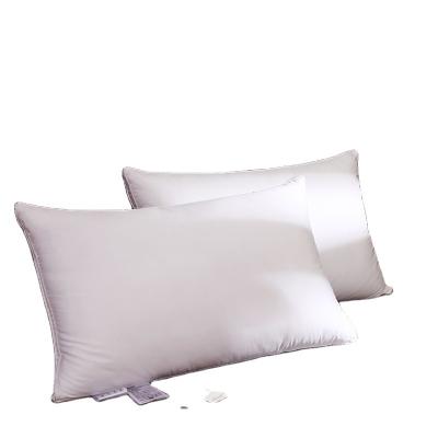 China Hotel and memory home use 100% cotton fabric pillow microfiber music filling pillow for sale