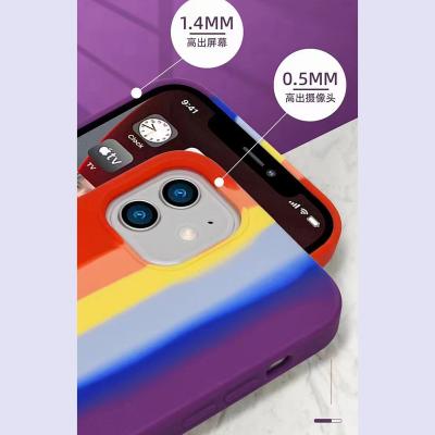 China Customization Wholesale Soft Liquid Silicone Phone Case Phone Shockproof Manufacturing Cover Protect For Xiaomi for sale