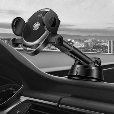 China 2022 Adjustable Car Dashboard Windshield Mobile Phone Holder Mount Car Cell Phone Holder Flexible Rotating Holder for sale