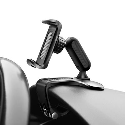 China Mini Portable Adjustable 360 ​​Degree Rotating Car Phone Holder Car Mobile Phone Holder For Dashboard for sale