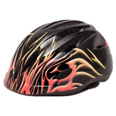 China MOON S 1203 out-mold/in-mold colorful pattern child bicycle helmet HB6-3 cycling CE EN1078/CPSC 16 CFR (48-52CM) for sale