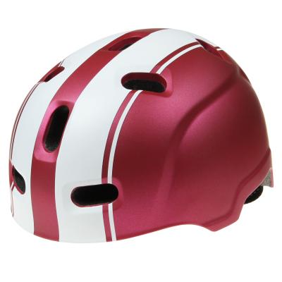 China MOON CE EN 1078 Hot Selling Light Skate Helmet In-mold OEM/ODM For MTV25 Red/White MTV25 Adult for sale