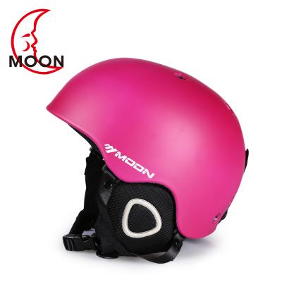 China Wholesale inmold MOON Ski Adult Head Protective OEM /ODM CE EN 1077 Standard Universal Racing Snow Helmet MTV18 for sale