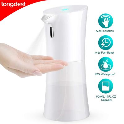 China Touchless Infrared Induction Foam Soap Dispenser Hand Sanitizer Dispenser Automatic Alcohol Dispenser for sale