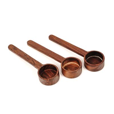 China Non-Refillable Wood-Measure Spoon Doser 2022 Wooden Handle Wooden Holder Spoon for sale