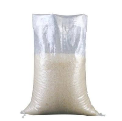 China Recyclable Brand New Woven Polypropylene Bags 50kg Transparent Rice Bag for sale