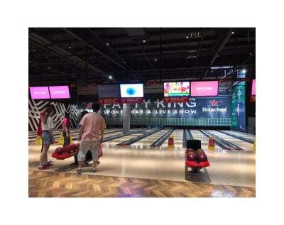 China Brand New Reliable Rolling Equipment 2-8 Lanes Interaction Quality Throwing Machine Bowling Lane Standard Rolling Center for sale