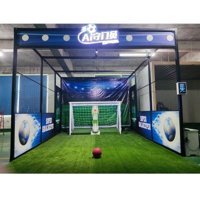 China Hot Sale 360 ​​Indoor Recreational Activities High Quality Game Soccer Goalkeeper Machine Training Smart AI Products Arcade Machine Several Players for sale