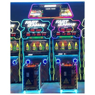 China Western Cowboy Laser Shooting Simulator Lottery Shooting Equipment Indoor Arcade Games Machines Coin Operated Amusement Connect For Sale for sale