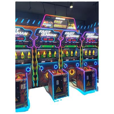 China Cowboy Coin Operated Shooting Game Machine Gun Western Arcade Game For Playground Indoor Fast Shooting Gun Sporting Goods For Sale for sale