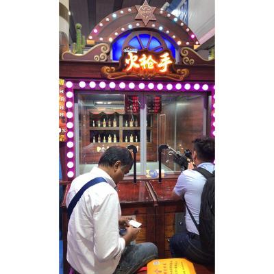 China Shooting Game Factory Outlet 2 Players Shooting Simulator Arcade Games Machine Two Guns Real Shooting Lottery Equipment for sale