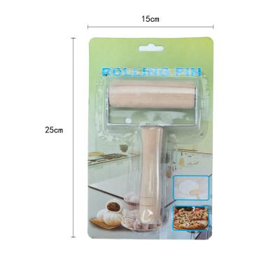 China Sustainable Multiple Sizes Kitchen Supplies Utensil Rubber Wooden Baking Pin For Pastry Baking for sale