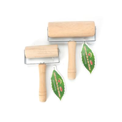 China Sustainable Household Pizza Tool Beach Wooden Pizza Roller Baking Pin for sale