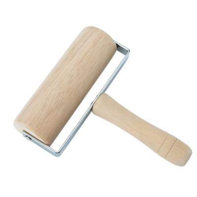 China Sustainable Household Pizza Tool Beach Wooden Pizza Roller Baking Pin For Kitchen for sale