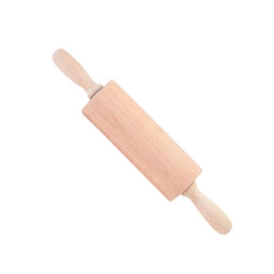 China Sustainable Kitchen Safe And Environmentally Friendly Restaurant Baking Handle Beech Nonstick Baking Pin for sale