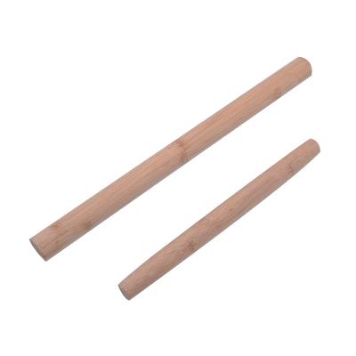 China Sustainable Quality Bamboo Dough Roller Pizza Dough Roller Custom Kitchen Utensils Making Tools French Bake Pin for sale