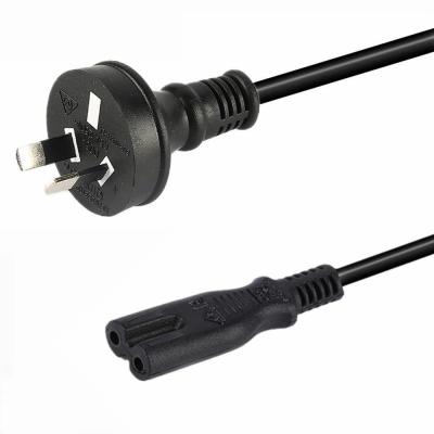 China Fireproof High Quality Australia 3 Pin Plug 10a 250v 3*0.75 Power Cord Male And Female Extension Cord for sale