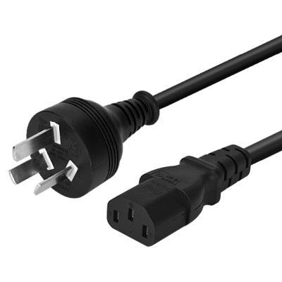 China Wholesale High Quality Manufacturer Argentina 3 Pin Computer Power Cord Power Plug Flame Retardant for sale