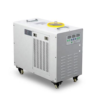 China For manufacture industriy in china 0.3HP 1100W air cooled industrial refrigerator water cooling chiller for laser cutting engraving for sale