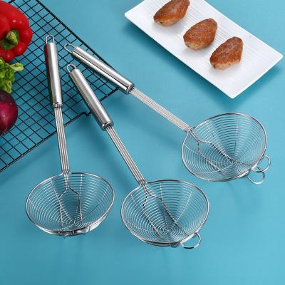 China Stainless Steel Viable Pasta Factory Pot Cookware Hot Food Grade Filter Noodle Sieve for sale