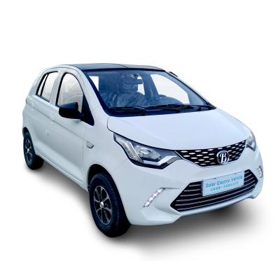 China 5 Seater Right Hand Drive Solar Hybrid Electric Touring Car With In Car Bluetooth Function 3380*1550*1500 for sale