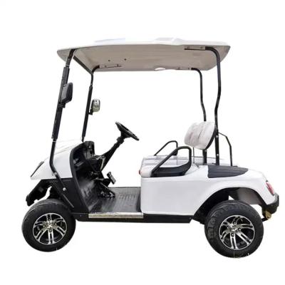 China Steel Frame+ABS Engineering Parts 2023 New Popular Plastic Molding 72V 4 Seater Golf Buggy With Short Club Car Container Electric Golf Cart for sale