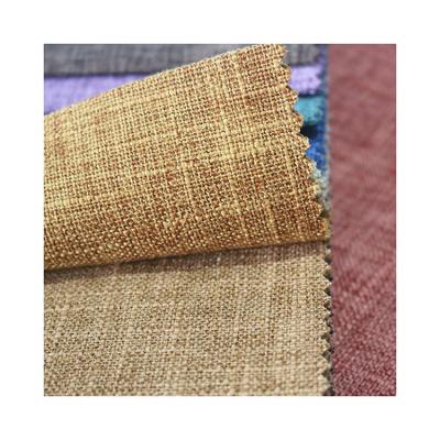 China Polyester Fabric Sofa Upholstery Fabric Waterproof Canvas Solid Fabric for sale