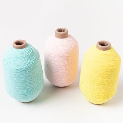 China Wholesale waterproof 21S+20D/40D/70D high strength polyester core-spun spandex core-spun yarn for sale