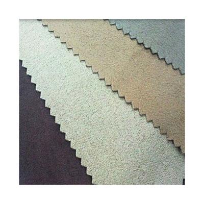 China Wrinkle Resistant Real Microfiber Suede Velvet Imitation Deerskin Super Suede Leather Fabric for sale