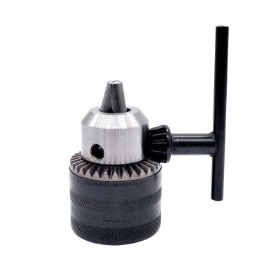 China Steel 1/2 lathe M12x1.25 3 jaw chuck 1.5-13mm chuck 1.5-13mm conversion B16 3/8 drill chuck keyless thread drill chuck for sale