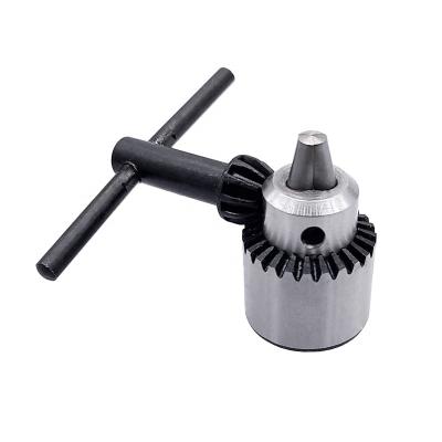 China Steel 0.3-4mm JT0 taper drill mounted cuck and throw lathe accessories head adapter with jaw head micro chuck for sale