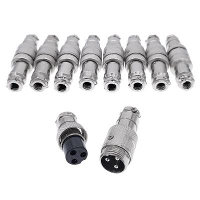 China Aviation Electrical Connector GX16 Circular Connector 2/3/4/5/6/7/8/9/10 Pin Automotive Plug Male Female Plug for sale