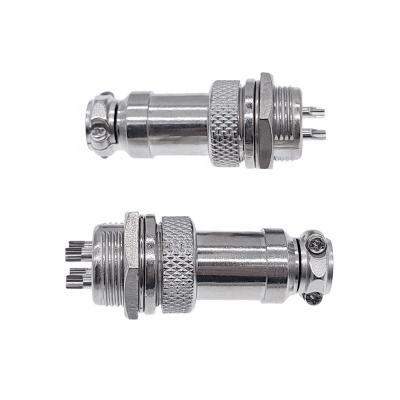 China 2Pin 3Pin 4Pin 5Pin 6Pin 7Pin Plug 5A 125V 12mm Automotive Aviation Connector GX12 Cable Connector for sale