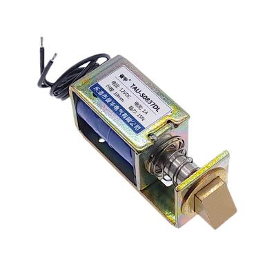 China 15N Solenoid Force 15N Solenoid Electromagnet 12V 24V 6V Electromagnetic DC Door Lock Electric Lock Magnetic Lock Machinery Repair Shops S0837DL-A for sale