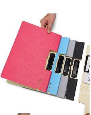 China 2022 Style Eco-Friend Custom Plastic Planner Folder A4 PP Folder Envelope Office Reactive Paper Thickened Plastic Vertical Thickened Pad for sale